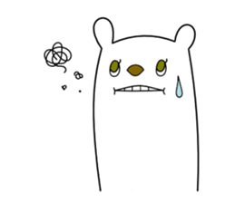 Relaxedly Bear sticker #889642