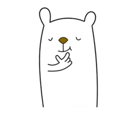 Relaxedly Bear sticker #889643