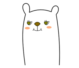 Relaxedly Bear sticker #889646