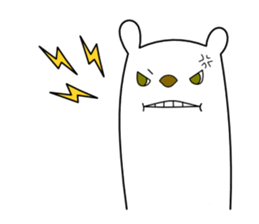 Relaxedly Bear sticker #889649