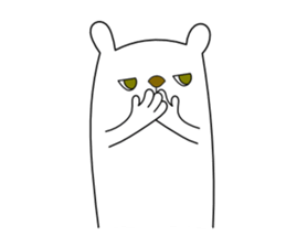 Relaxedly Bear sticker #889651