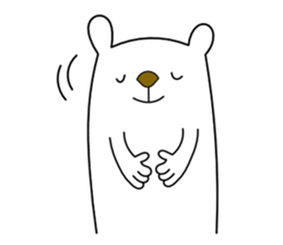 Relaxedly Bear sticker #889653