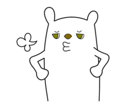 Relaxedly Bear sticker #889656