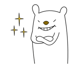 Relaxedly Bear sticker #889657