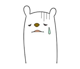 Relaxedly Bear sticker #889658