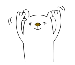 Relaxedly Bear sticker #889659