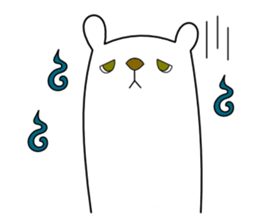 Relaxedly Bear sticker #889663