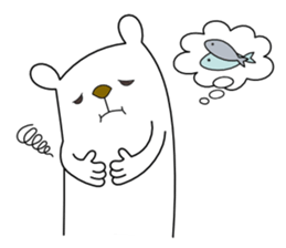 Relaxedly Bear sticker #889666