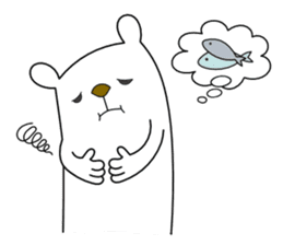 Relaxedly Bear sticker #889666