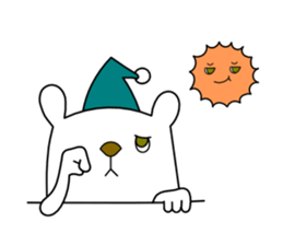 Relaxedly Bear sticker #889668