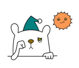 Relaxedly Bear sticker #889668