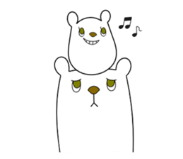 Relaxedly Bear sticker #889673