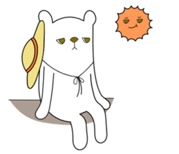 Relaxedly Bear sticker #889676