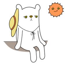 Relaxedly Bear sticker #889676