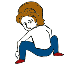 A pure hearted man sticker #889802