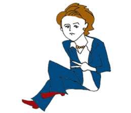 A pure hearted man sticker #889811