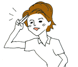 A pure hearted man sticker #889812