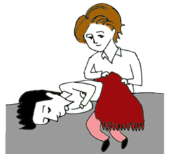 A pure hearted man sticker #889813