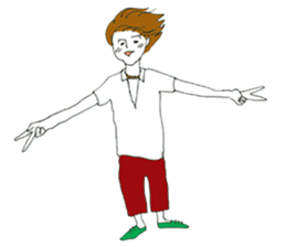 A pure hearted man sticker #889835