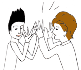 A pure hearted man sticker #889838