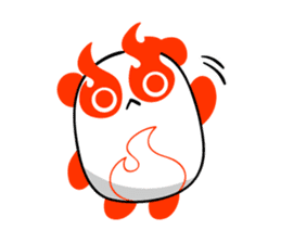 BURNING PANDA-CHAN sticker #890296