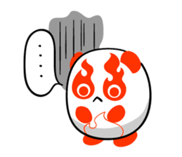 BURNING PANDA-CHAN sticker #890297