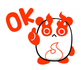 BURNING PANDA-CHAN sticker #890299