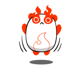 BURNING PANDA-CHAN sticker #890301