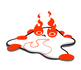 BURNING PANDA-CHAN sticker #890318