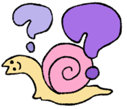 Feeling of snails sticker #890443