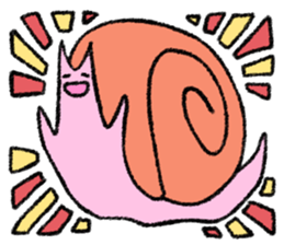 Feeling of snails sticker #890446