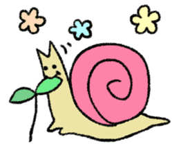 Feeling of snails sticker #890448