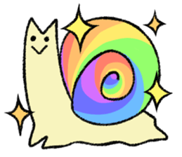Feeling of snails sticker #890449