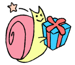 Feeling of snails sticker #890451