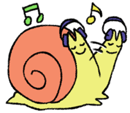 Feeling of snails sticker #890453