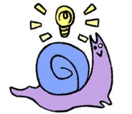 Feeling of snails sticker #890455