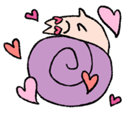 Feeling of snails sticker #890458