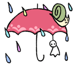 Feeling of snails sticker #890461