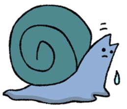 Feeling of snails sticker #890465