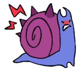 Feeling of snails sticker #890472