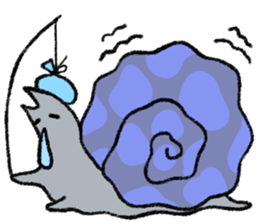 Feeling of snails sticker #890473