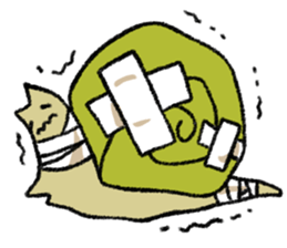 Feeling of snails sticker #890474
