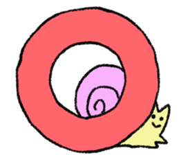 Feeling of snails sticker #890477