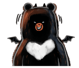 Black Bear2 sticker #890508