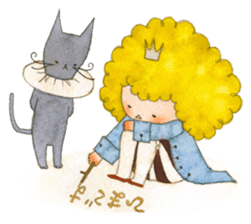 Prince and Cat sticker #890620