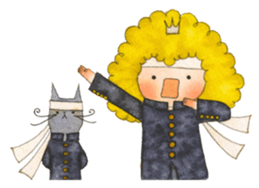 Prince and Cat sticker #890638