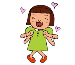 Chiiko's happy days sticker #890904
