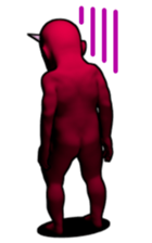 Daemon Friends - Red & Blue sticker #890947