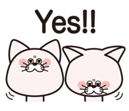 The happy life of cat, HATCH & dog, YUYU sticker #891122