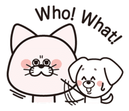 The happy life of cat, HATCH & dog, YUYU sticker #891147